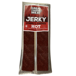 HOT BEEF JERKY STRIPS 225g