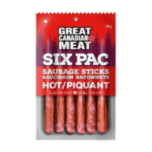 Hot Sausage Sticks - Six Pac