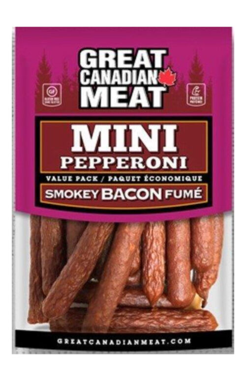 Great Canadian Meat - Smokey Bacon Mini Pepperoni - Mini Peps