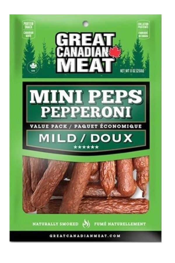 Great Canadian Meat Mild Mini Pepperoni - Mini Peps