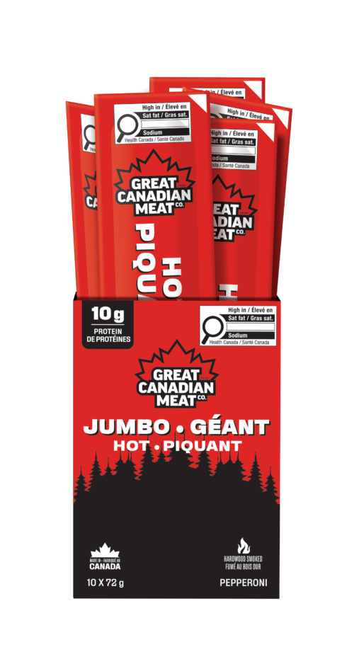 JUMBO SMOKED SAUSAGE HOT (72G)
