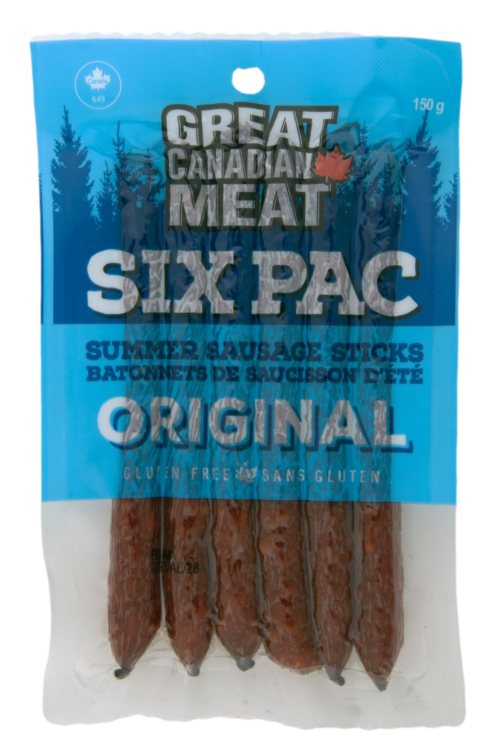 summer sausage sticks six pac