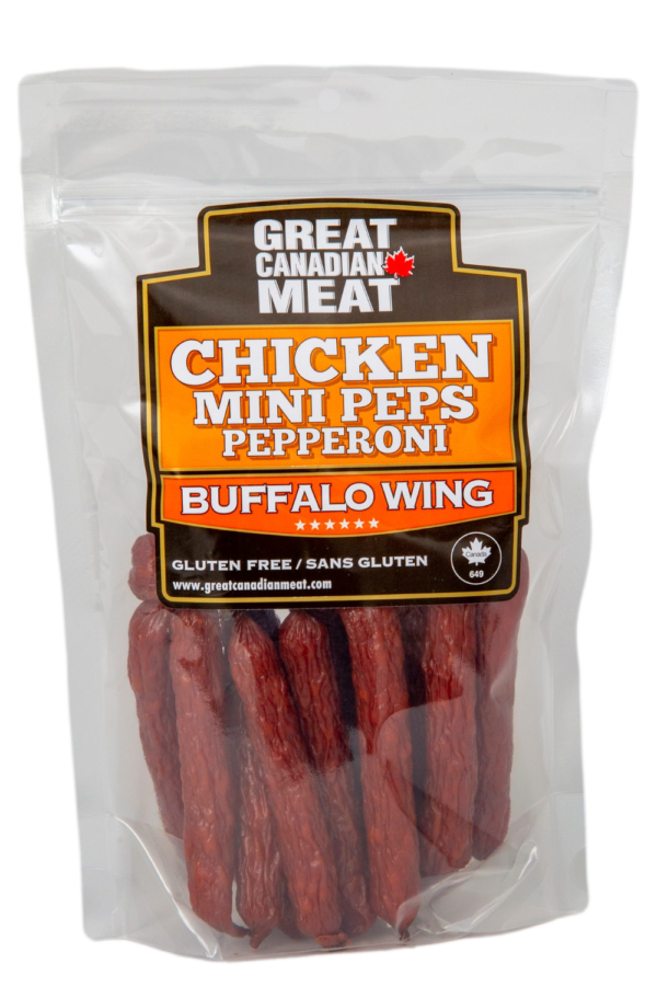 Buffalo Wing Chicken Mini Pepperoni Sticks